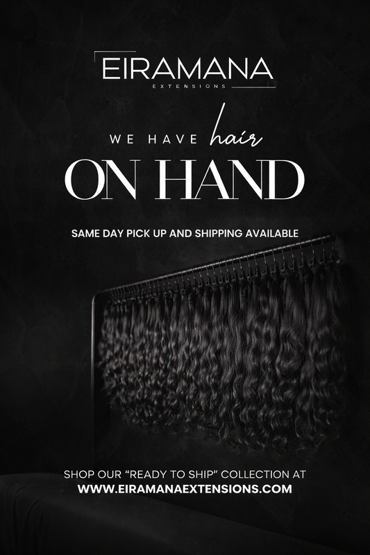 Raw Indian Hair On Hand